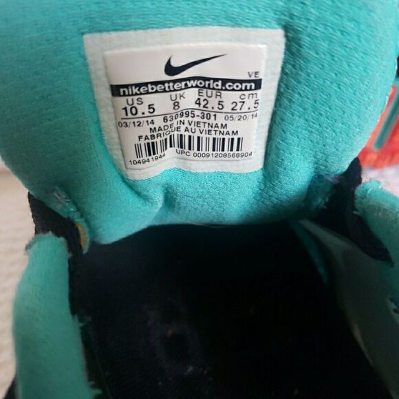 Nike Women's Zoom Fly 630995-301 Blue Turquoise Running Sneakers Size 10.5 US - Picture 12 of 12